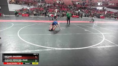 120 lbs 1st Place Match - Michael Daleiden, Ringers vs Hudson Henschel-Paar, Askren Wrestling Academy