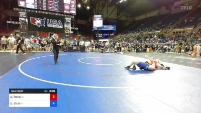 195 lbs Cons 64 #2 - Gary Reno, Ohio vs Uriah Virzi, Kentucky