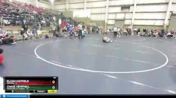 97 lbs Round 3 (4 Team) - Elijah Hatfield, Oregon vs Chase Hemphill, Warriors Of Christ