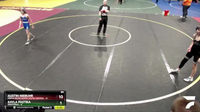 95 lbs Semis & 1st Wrestleback (8 Team) - Alex Walser, Maple River/United South Central vs Miles Aase, Owatonna