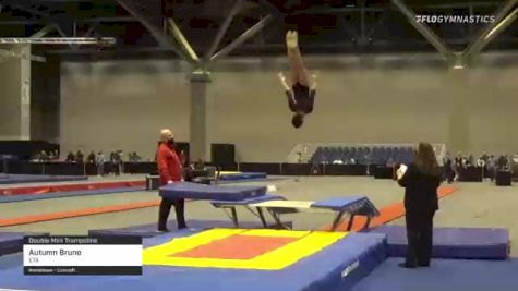 Autumn Bruno - Double Mini Trampoline, ETA - 2021 USA Gymnastics Championships