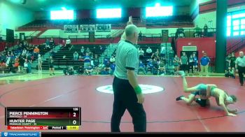 126 lbs Placement Matches (8 Team) - HUNTER PAGE, Franklin County vs Pierce Pennington, Ringgold