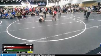 84 lbs Cons. Round 1 - Kannin Ford, IA vs Kai Jimenez, WI