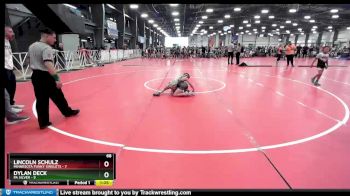 68 lbs Rd# 2 10:30am Friday - Dylan Deck, PA Silver vs Lincoln Schulz, Minnesota Funky Singlets