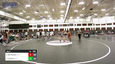 220 lbs Rr Rnd 1 - Jayden Bartoszek, Elite Athletic Club DZ vs Joshua Castillo, ISI Wrestling White