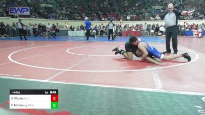 Consi Of 32 #2 - Oscar Flores, Bixby vs Patrick McHenry, Broken Arrow Junior High