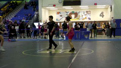 62 lbs Champ. Round 1 - Viveca Pannell, California vs Marisol Nugent, Sunkist Kids Wrestling Club