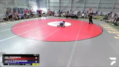 106 lbs Round 1 (8 Team) - Joel Friederichs, Minnesota Blue vs Lincoln Sledzianowski, Pennsylvania Blue