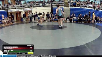 117 lbs Round 2 (4 Team) - Abe Witter, Delta vs Jack Richardson, Perry Meridian