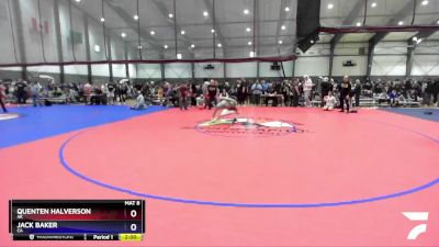 120 lbs Cons. Round 6 - Quenten Halverson, AK vs Jack Baker, CA