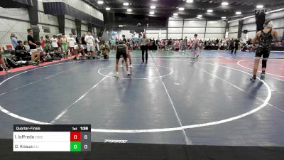 103 lbs Quarterfinal - Lucas Loffredo, Edge Red vs Dylan Knaus, Illinois Cornstars