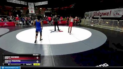 113 lbs Round 3 (16 Team) - Jimmy Romero, OCWA vs Kekoa Madayag, CMWA