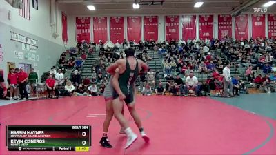 150 lbs Semifinal - Kevin Cisneros, Monte Vista vs Hassin Maynes, Central Of Grand Junction