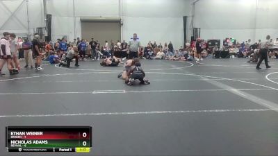 120 lbs Round 2 (8 Team) - Ethan Weiner, Kraken vs Nicholas Adams, Revival