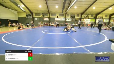 113-120 lbs Rr Rnd 1 - Jessa Joiner, Lebanon Yellowjacket vs Bradley Hiteshew, Terminator Wrestling Academy