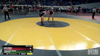 4A-145 lbs Quarterfinal - Trenton Smith, Sweet Home vs Levi Hicks, Klamath Union