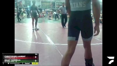 152 lbs Round 1 (6 Team) - Drake Flot, Lakeshore Titans vs Christian Lange, MF Purge Green