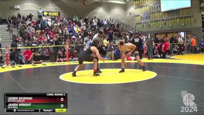 168 lbs Cons. Round 2 - Jaden Guzman, Delano Diablos vs Jaxen Wright, USA Gold