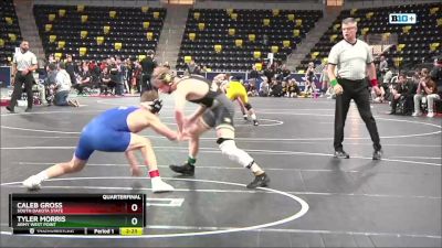 141 lbs Quarterfinal - Tyler Morris, Army West Point vs Caleb Gross, South Dakota State