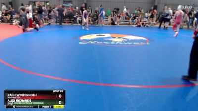 100-106 lbs Cons. Round 2 - Zach Winterroth, Washington vs Alex Richards, CNWC Concede Nothing Wrestling Club