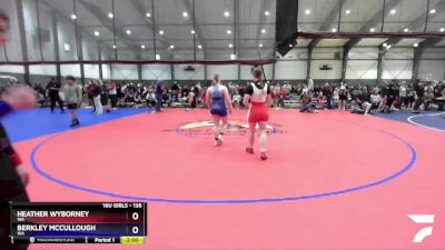 136 lbs Round 3 - Heather Wyborney, WA vs Berkley McCullough, WA