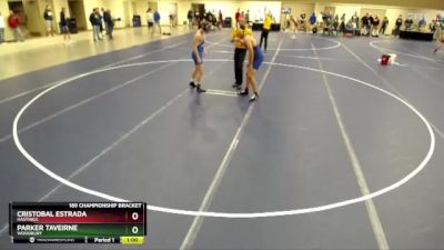 189 Championship Bracket Cons. Round 3 - Cristobal Estrada, Hastings vs Parker Taveirne, Woodbury