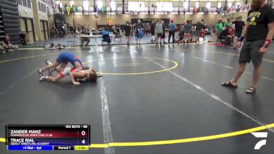 88 lbs 5th Place Match - Zander Manz, Powerhouse Wrestling Club vs Trace Rial, Sebolt Wrestling Academy