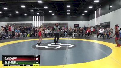 70 lbs Round 1 (8 Team) - Brynlee Gilmore, Team 922 (OH-PA) vs Dominik Coleman, Rebellion