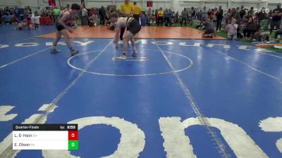 C-145 lbs Quarterfinal - Luke Evensen-Hein, OH vs Ewan Olson, PA