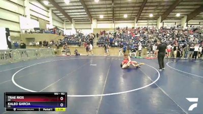 152 lbs Quarterfinal - Trae Rios, OK vs Kaleo Garcia, CA