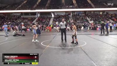 84 lbs Champ. Round 1 - Walker Vieyra, Kansas Young Guns vs Noah Orosco, U Town Hammers