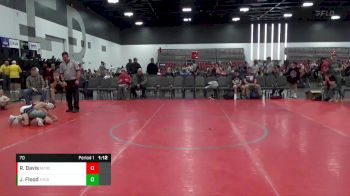 70 lbs Placement Matches (8 Team) - Roman Davis, M2 RED (PA) vs Jaxson Flood, Minions Green (GA)