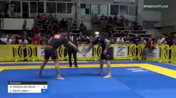 Arnaldo Maidana De Oloveira vs Lucas Norat Lopes 2021 Pan IBJJF Jiu-Jitsu No-Gi Championship