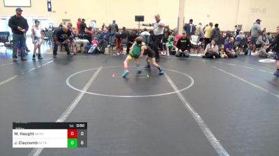 55 lbs Rr Rnd 1 - Mason Haught, Phoenix WC K-4 vs Jack Claycomb, Tri State Hammers K-4