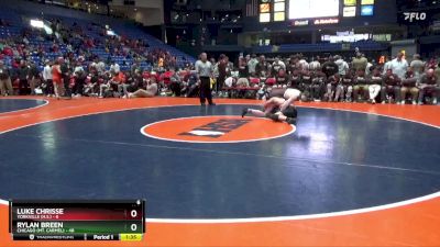 190 lbs Finals (8 Team) - Rylan Breen, Chicago (Mt. Carmel) vs Luke Chrisse, Yorkville (H.S.)