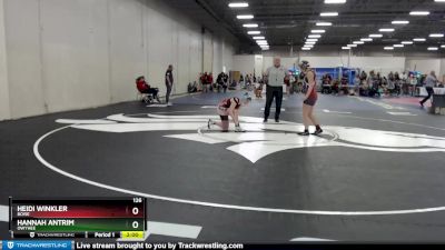 126 lbs Champ. Round 1 - Hannah Antrim, Owyhee vs Heidi Winkler, Boise