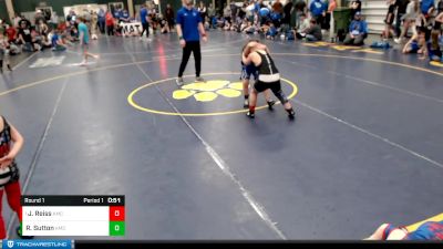 85-87 lbs Round 1 - Jarett Reiss, FoxFit Wrestling vs Rachel Sutton, Malcolm Wrestling Club