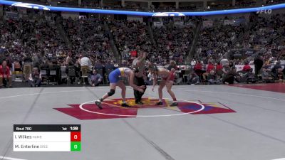 106 lbs Semifinal - Isabelle Wilkes, Hamburg-G vs Madilyn Enterline, Greenville-G