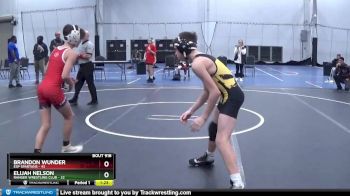 92-98 lbs Round 5 - Brandon Wunder, ESP Spartans vs Elijah Nelson, Ranger Wrestling Club