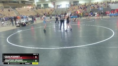 125 lbs Champ. Round 1 - Jonathan Graham, Everett Renegades Wrestling Club vs Colin Mckinney, Springfield Wrestling Club