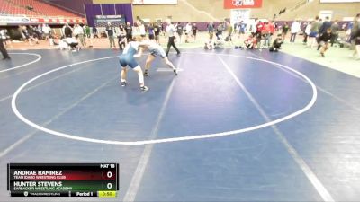 144 lbs Cons. Round 2 - Hunter Stevens, Sarbacker Wrestling Academy vs Andrae Ramirez, Team Idaho Wrestling Club