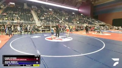 78 lbs Quarterfinal - Cade Myers, Green River Grapplers Wrestling vs Eddie Rebich, Camel Kids Wrestling