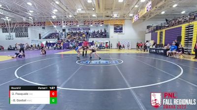 100 lbs Round 2 - Brock Goebel, MWC Wrestling Academy vs Dominic Pasquale, Izzy Style Wrestling