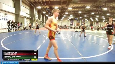 130 lbs Rd# 4- 2:00pm Friday Final Pool - Harvey Walgren, Sons Of Atlas vs Blake Taylor, Maryland Gold