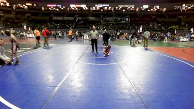 75 lbs Consi Of 8 #1 - Landon Walsh, Washington Twp vs Aj Van Cleef, Apex