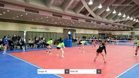 Surge 18 vs Rvbc 18 - 2022 JVA Charm City Challenge presented by Nike