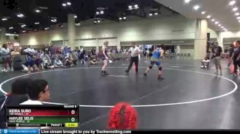 138 lbs Round 9 (10 Team) - Haylee Selis, MXW Purple vs Keira Suro, The Angels