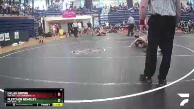 70 lbs Round 2 (6 Team) - Fletcher Headley, Mat Rats vs Dylan Erwin, Violent Little Machines