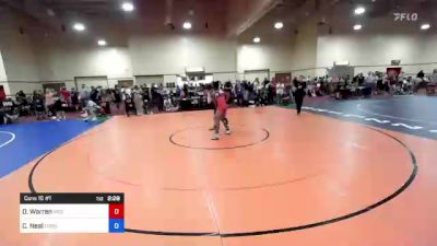 77 kg Cons 16 #1 - Dellton Warren, Rise Wrestling vs Christopher Neal, FordDynastyWrestlingClub