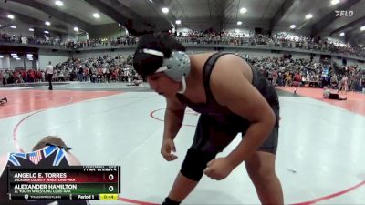 235 lbs Cons. Round 5 - Alexander Hamilton, JC Youth Wrestling Club-AAA  vs Angelo E. Torres, Jackson County Wrestling-AAA